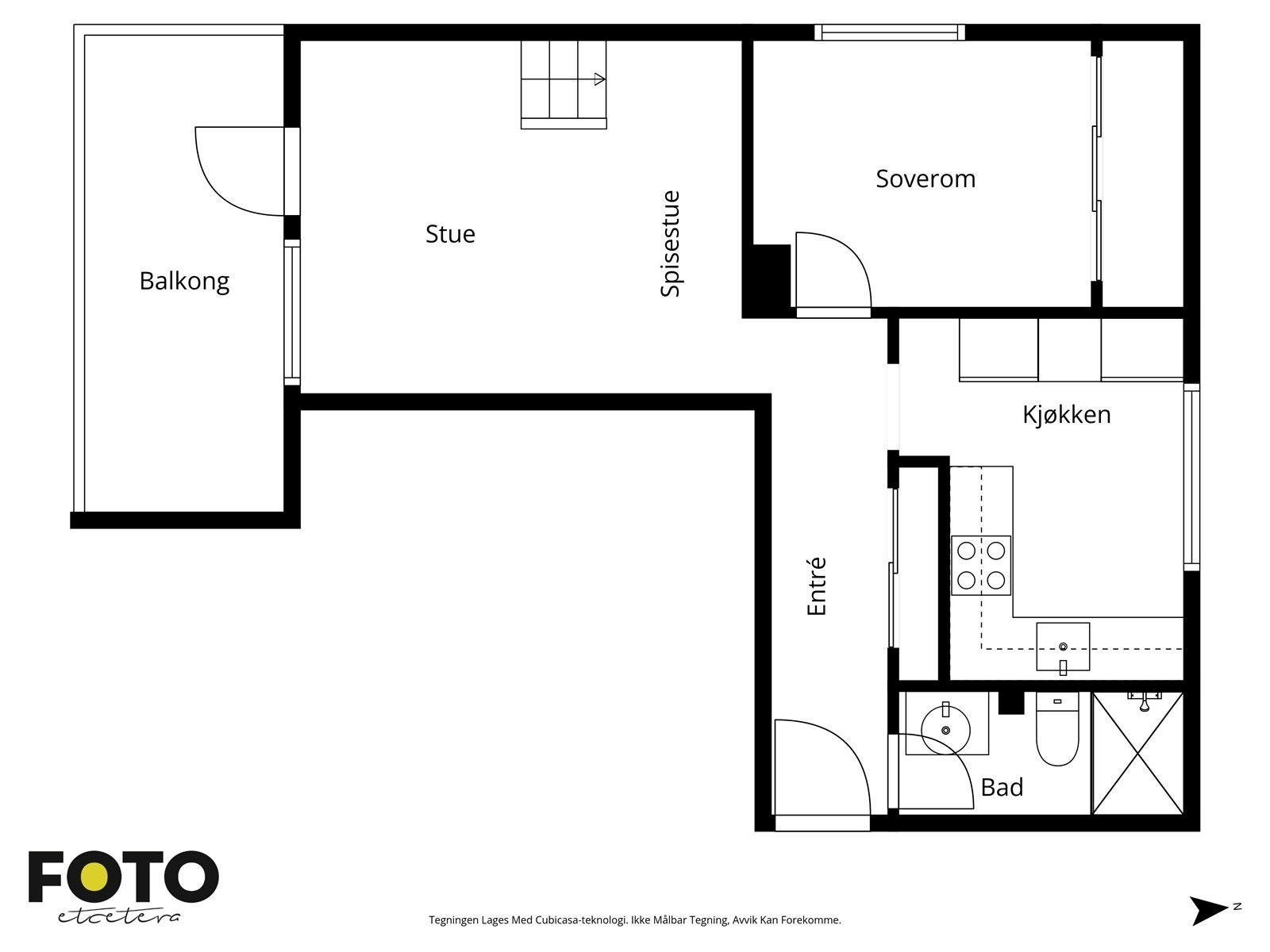 Plantegning 2. etasje. Galleribilde