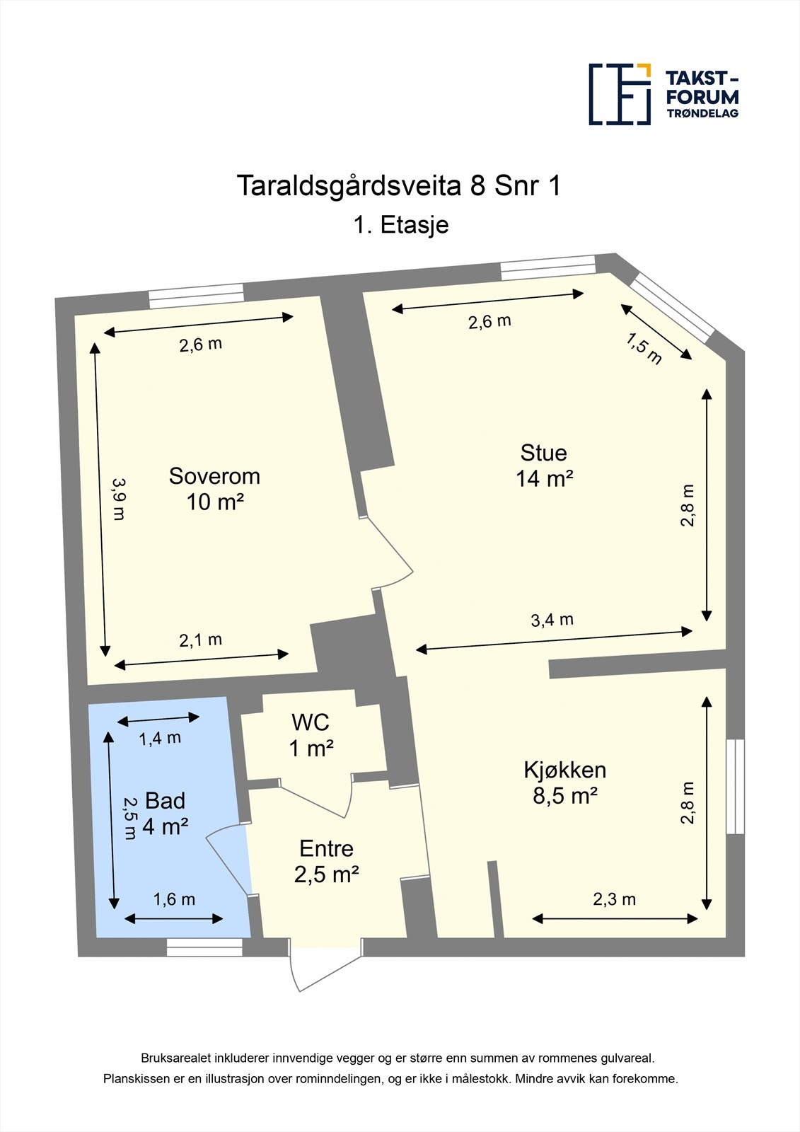 Planløsning. Velkommen til visning! Galleribilde