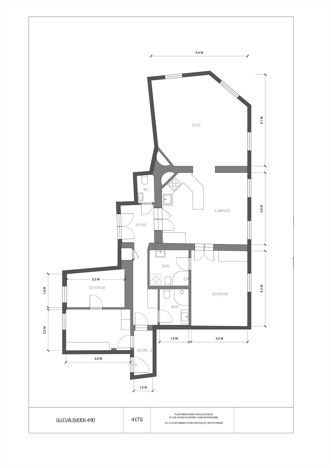 Plantegning. Galleribilde