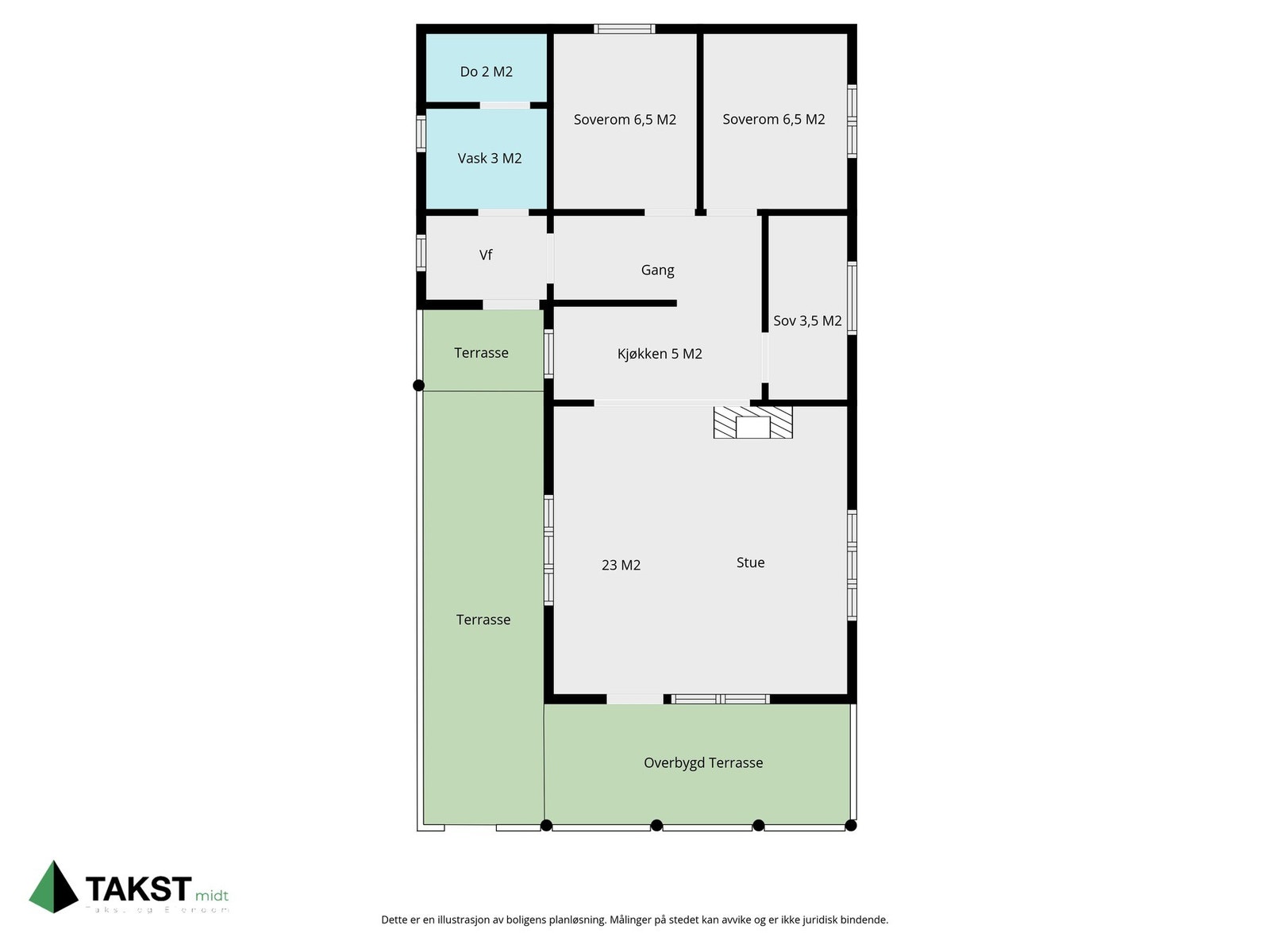 Planskisse Galleribilde