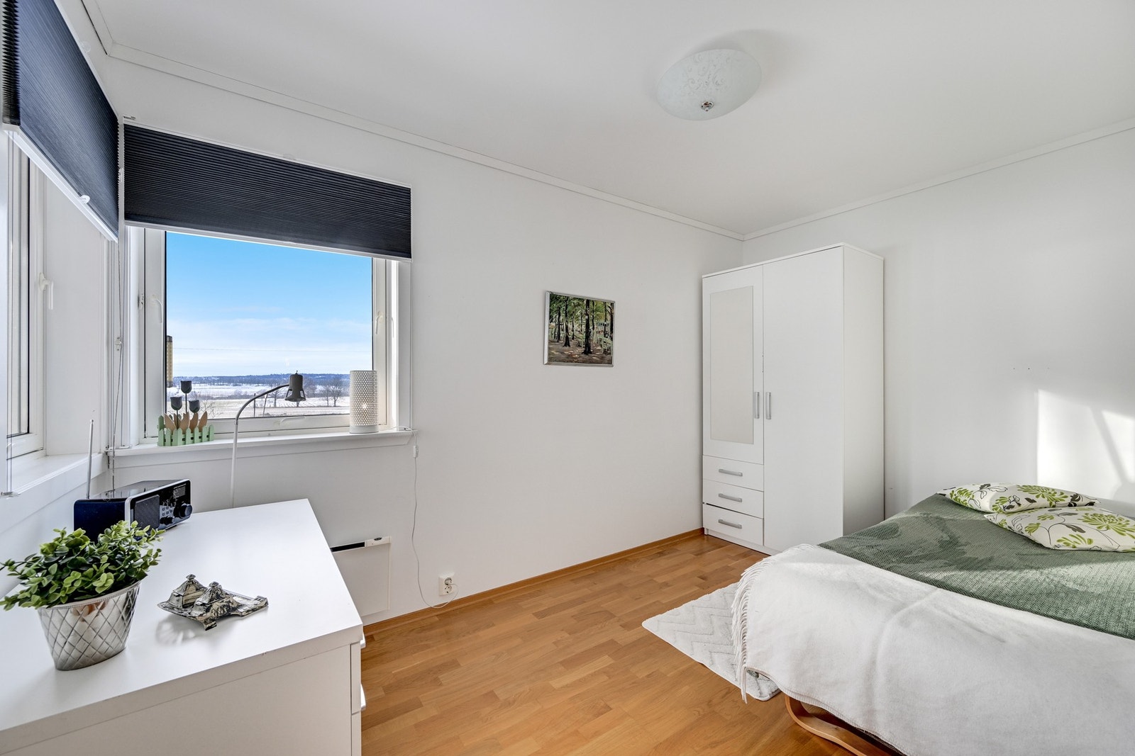 Leiligheten har 2 soverom Galleribilde