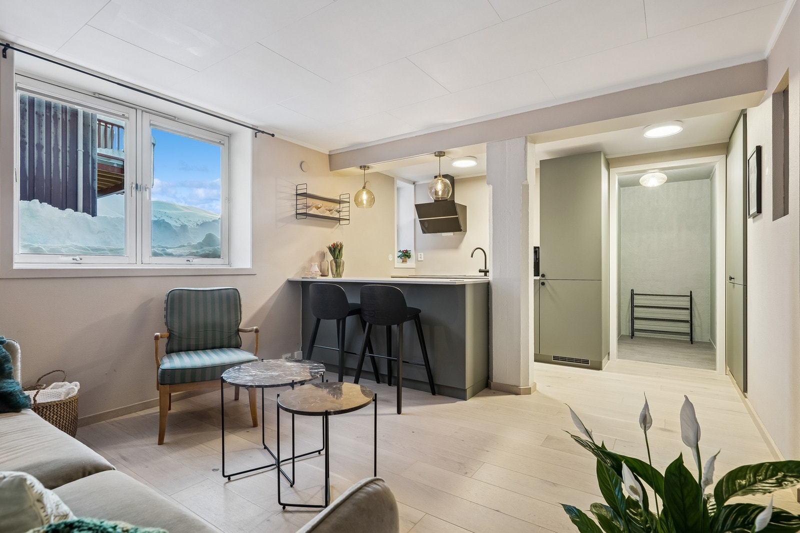 Stue og kjøkken Galleribilde