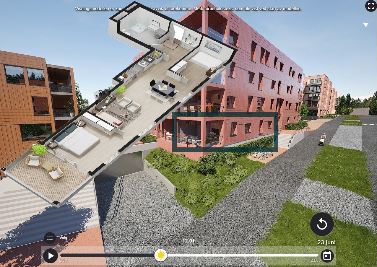 Omtrentlig plassering. Galleribilde