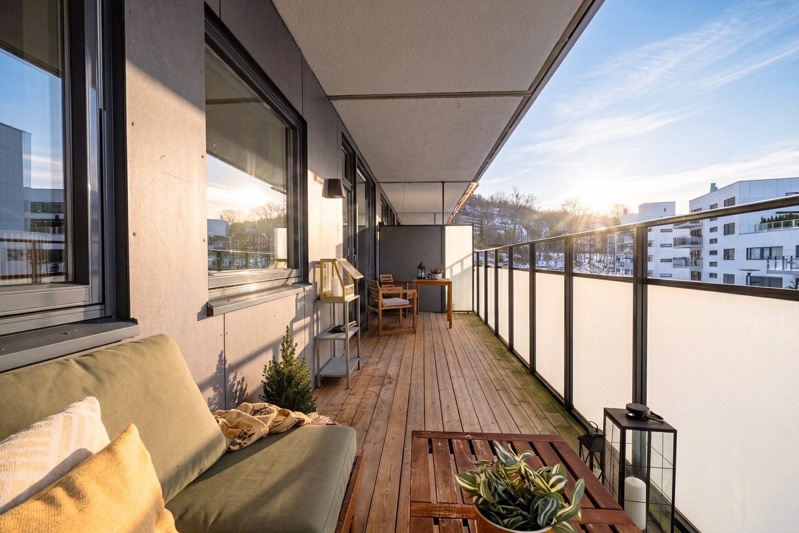 Her er alt lagt til rette for å nyte varme sommerdager i hyggelige lag. Galleribilde