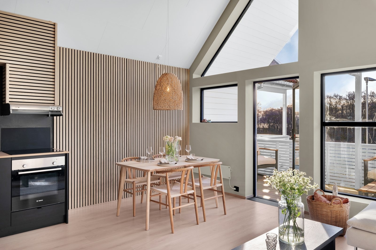 Stue - plass til spisebord Galleribilde