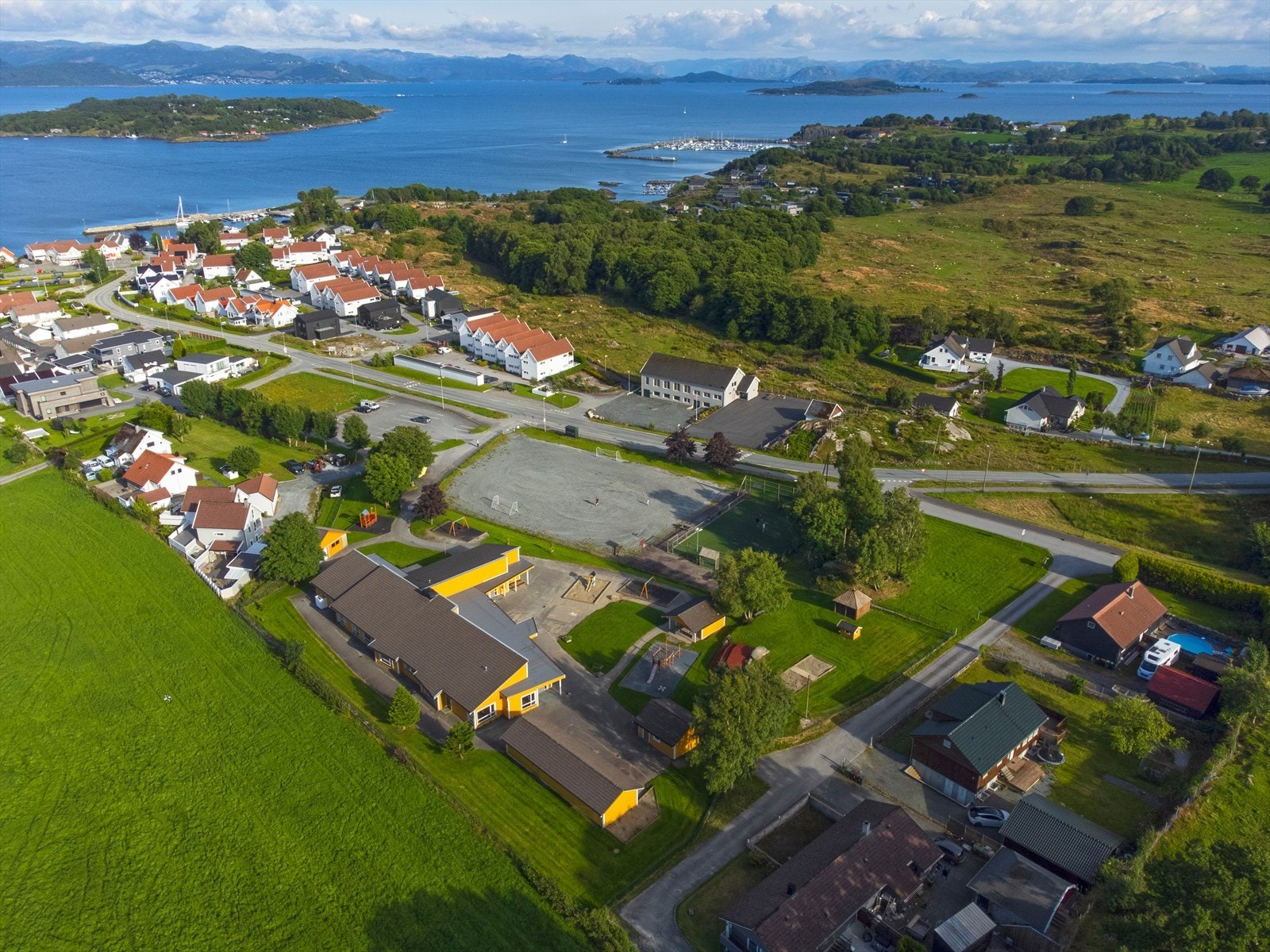 Luftfoto Galleribilde