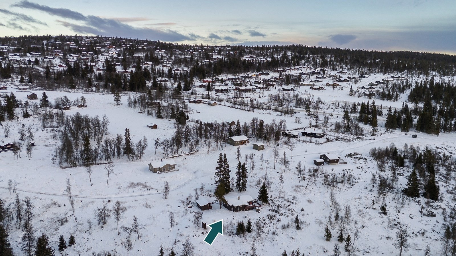 Hyggelig hytte med usjenert beliggenhet i naturskjønne omgivelse på Venabygdsfjellet. Galleribilde
