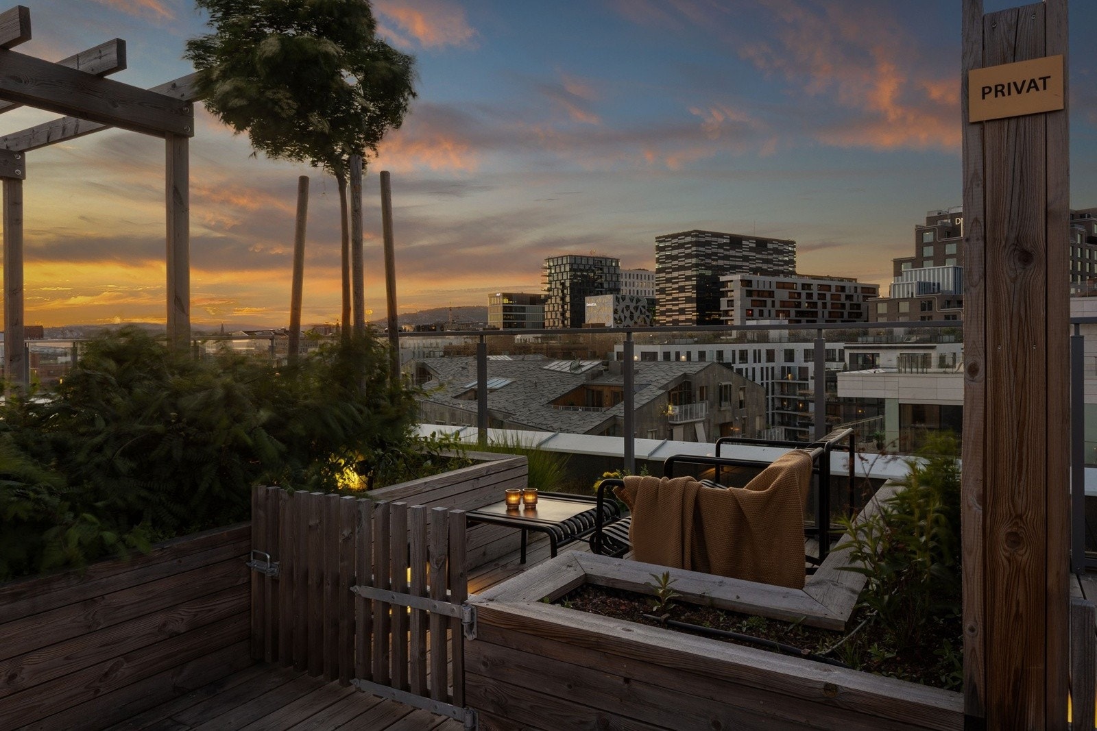 Velkommen til Rostockgata 98 - Rålekker 3-roms med privat takterrasse Galleribilde