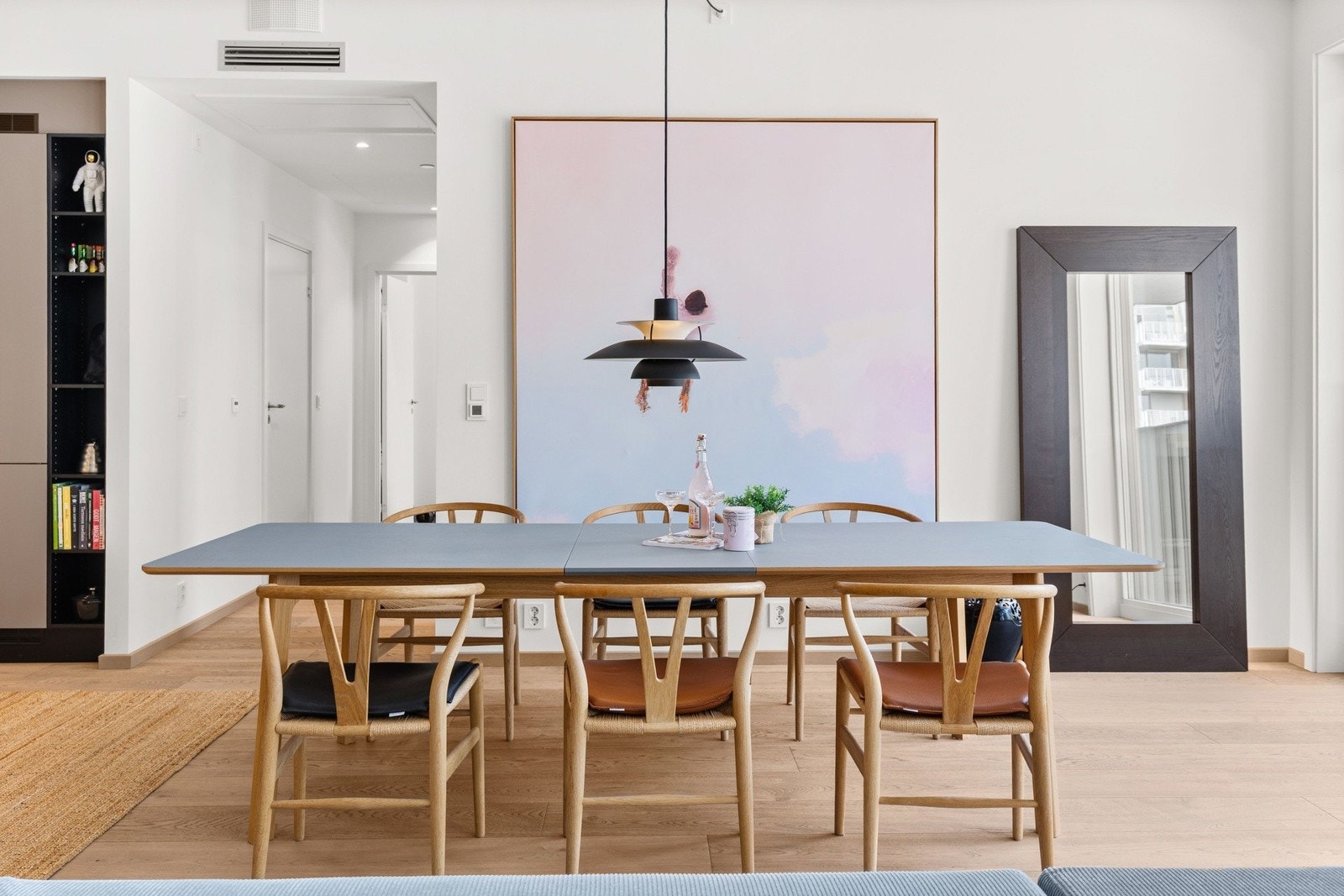 Lekker og nyere 3-roms med egen privat takterrasse + fransk balkong i hjertet av Bjørvika Galleribilde