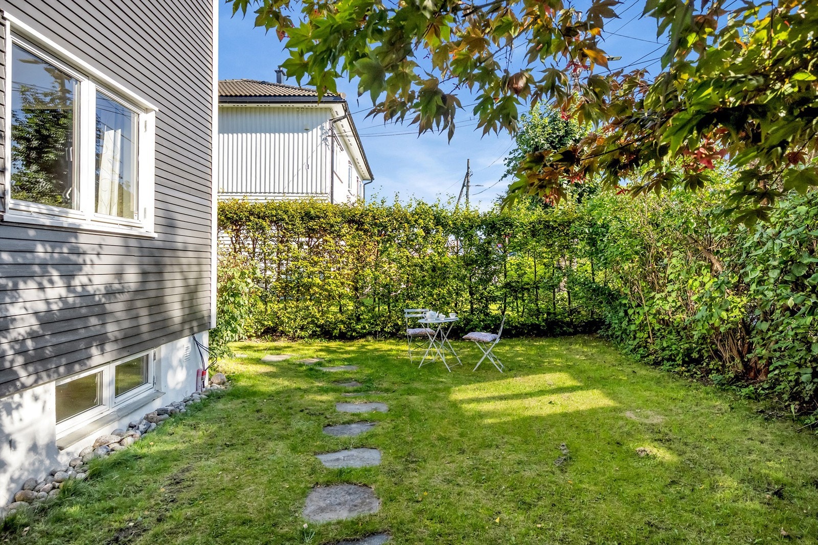 Hagen er pent opparbeidet. Galleribilde