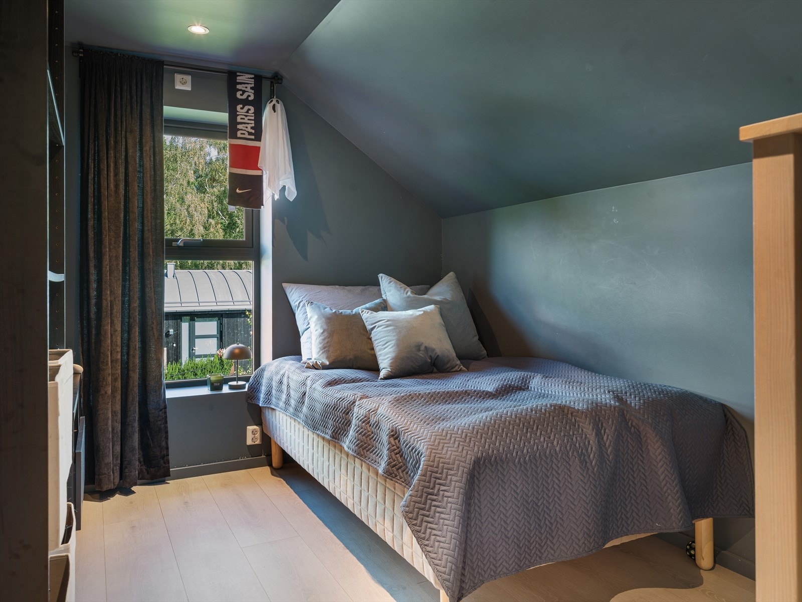 Det tredje soverommet egner seg godt som barnerom, gjesterom eller kontor. Galleribilde