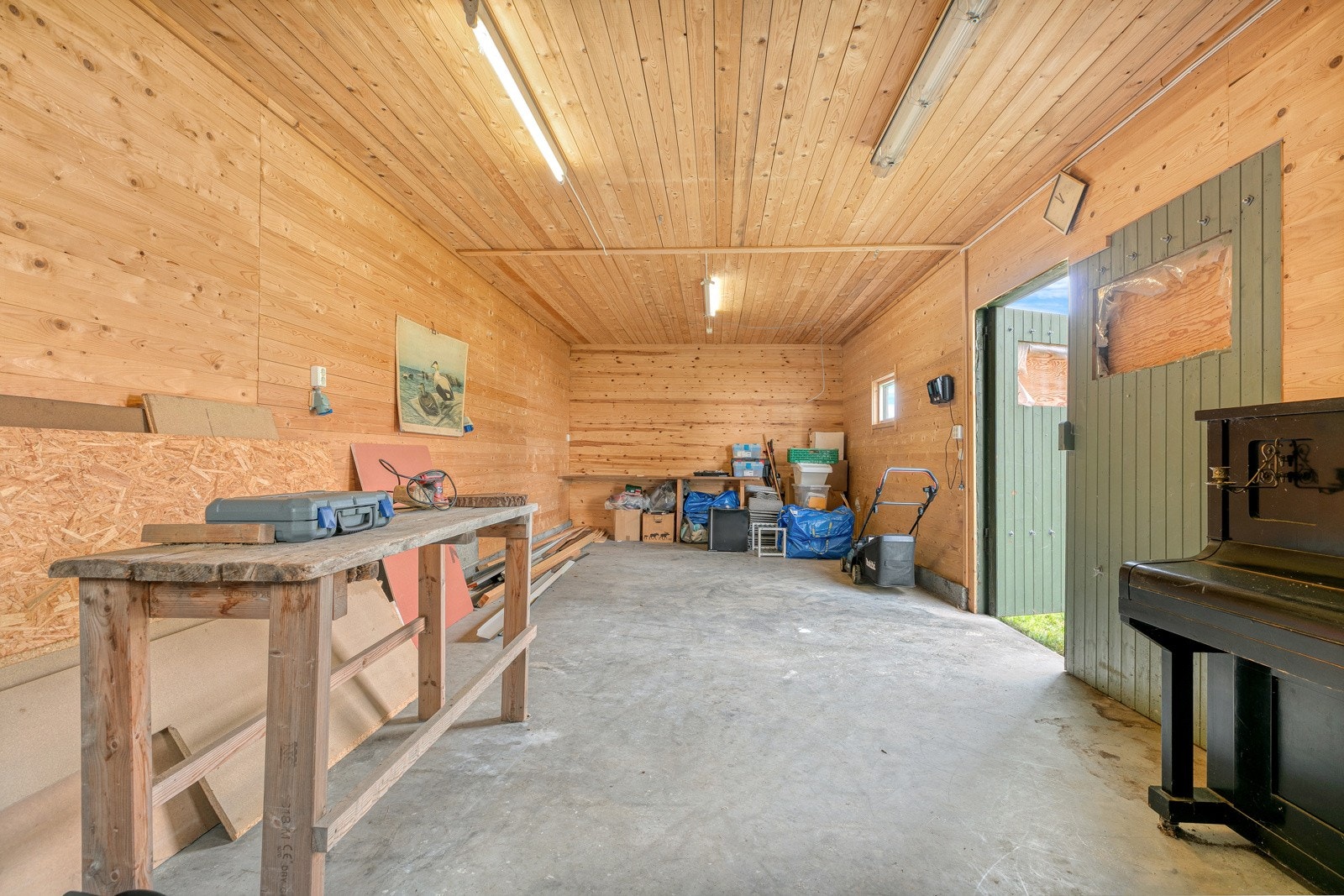 Her er det god plass for å dyrke sine hobbyer Galleribilde