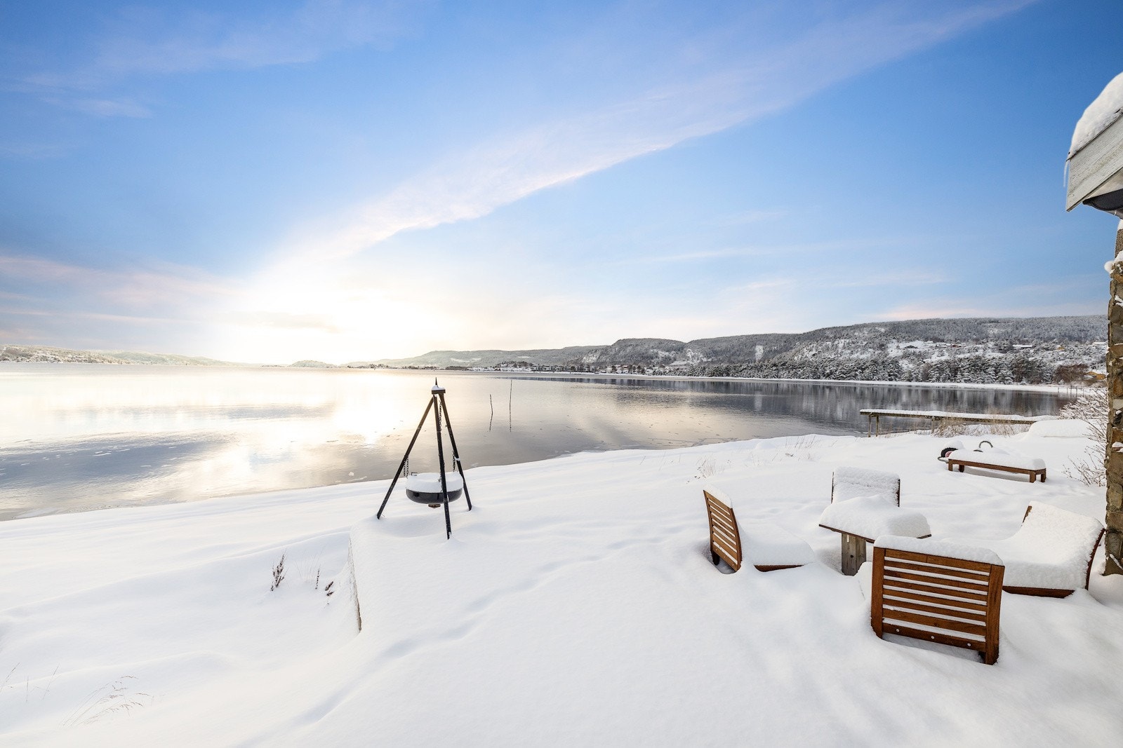 Område ned mot stranden Galleribilde