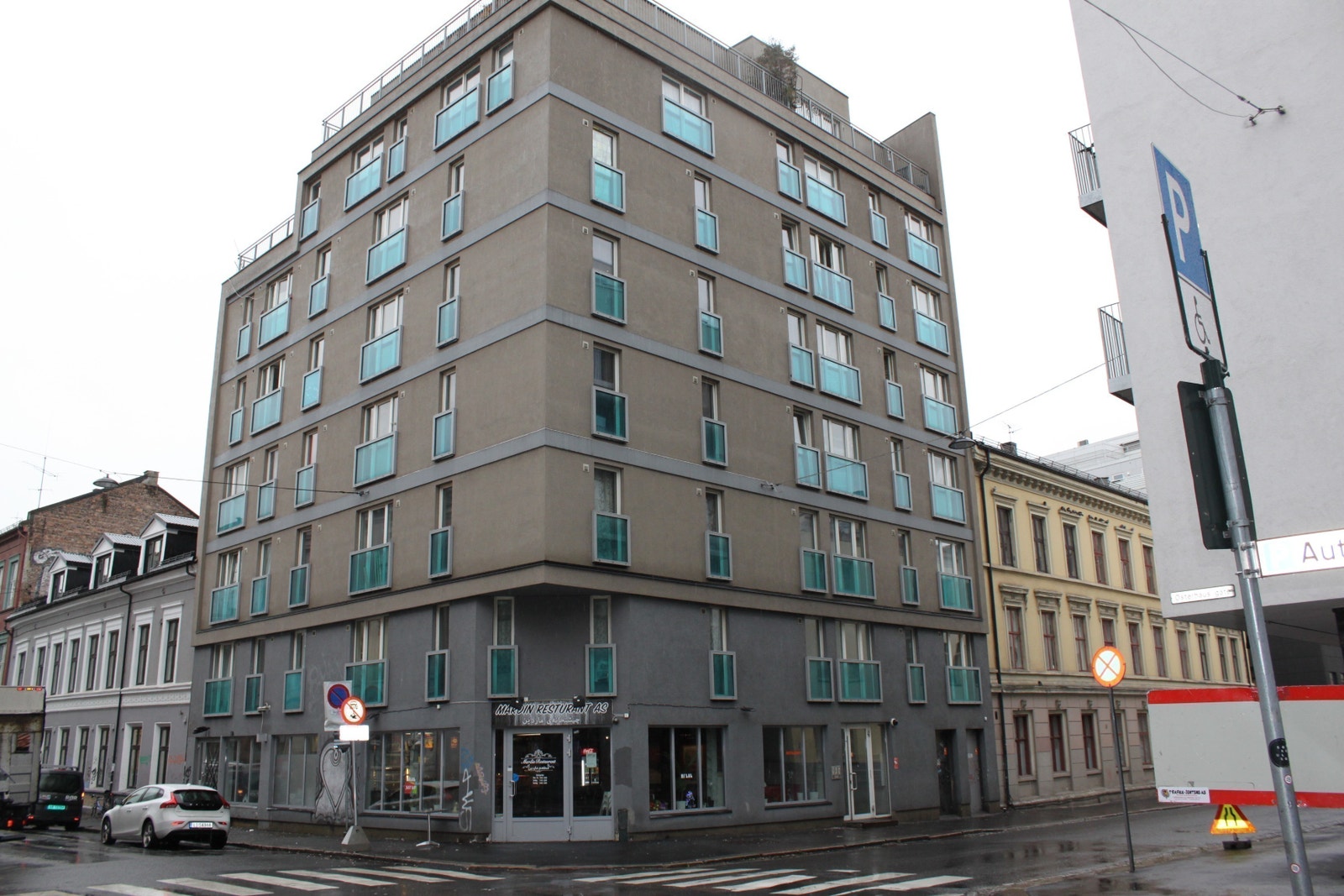 Leilighets bygget. Galleribilde