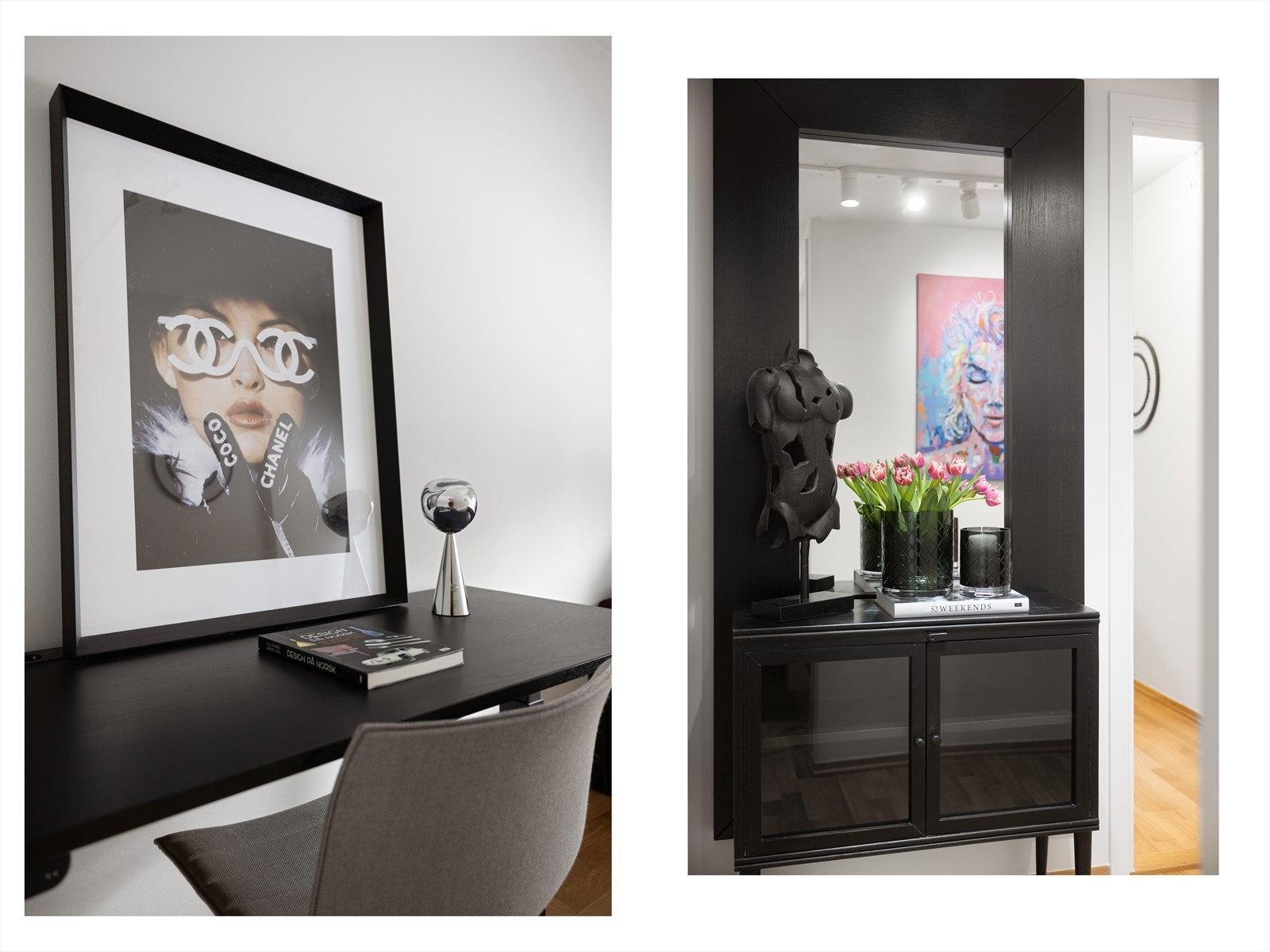 Rommet har flere innredningsmuligheter, enten du trenger gjesterom, barnerom, kontor eller en kombinasjon. Galleribilde