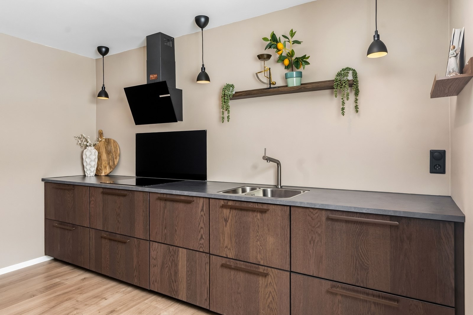 Over kokeplassen er det tilkoblet ventilator. Galleribilde