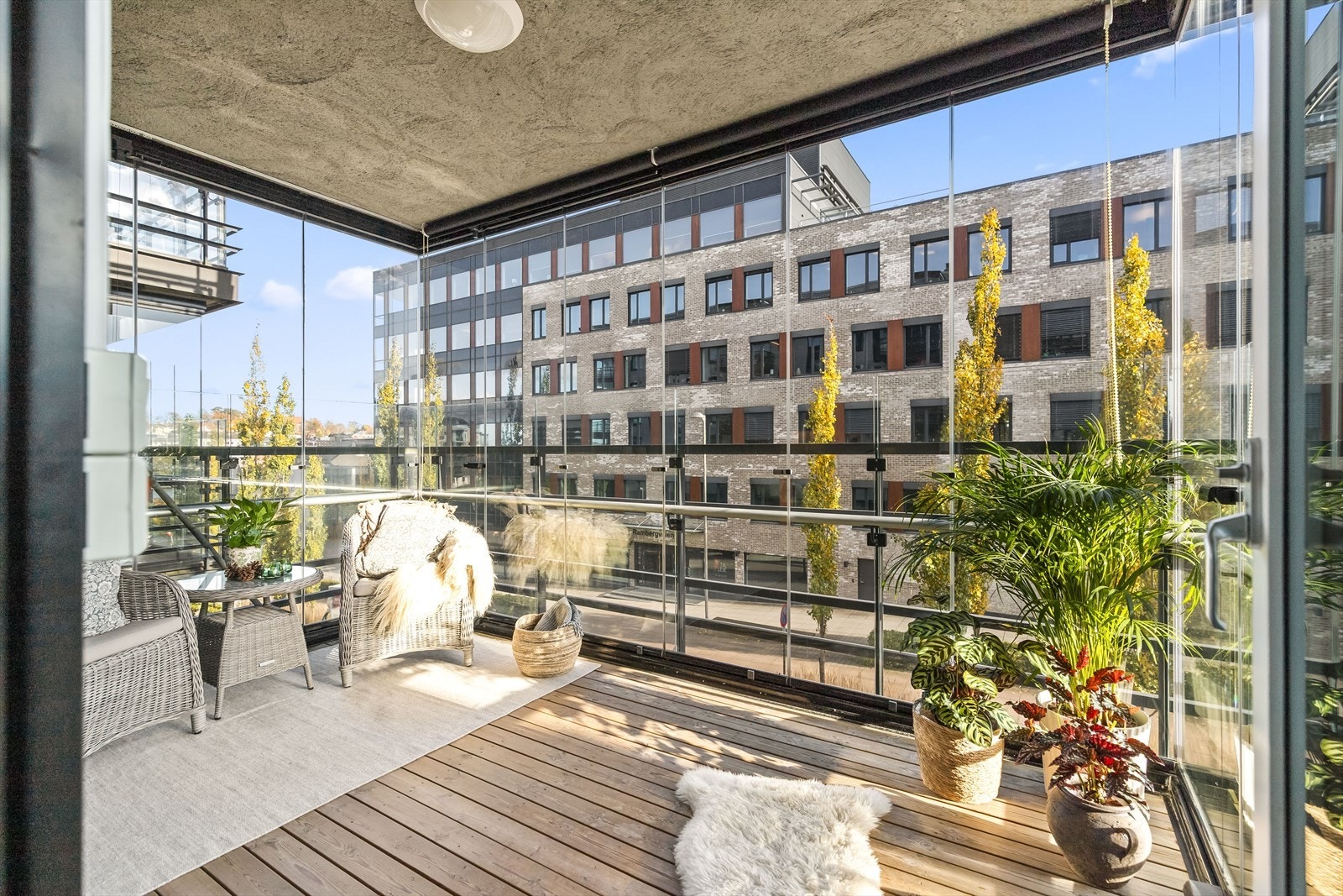 Her kan man nyte fine sommerdager. Galleribilde