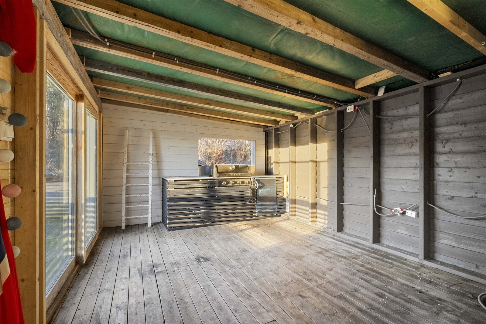 Vinterhage i tilknytning til stova på hovudplanet Galleribilde