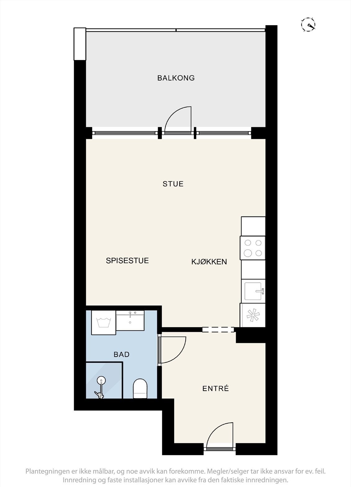 Plantegning Galleribilde