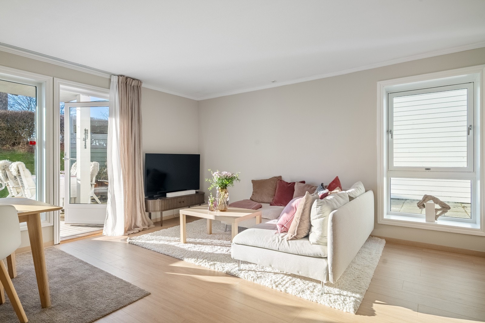 Du har en kjekk planløsning som gjør det enkelt å innrede akkurat slik du drømmer om. Galleribilde