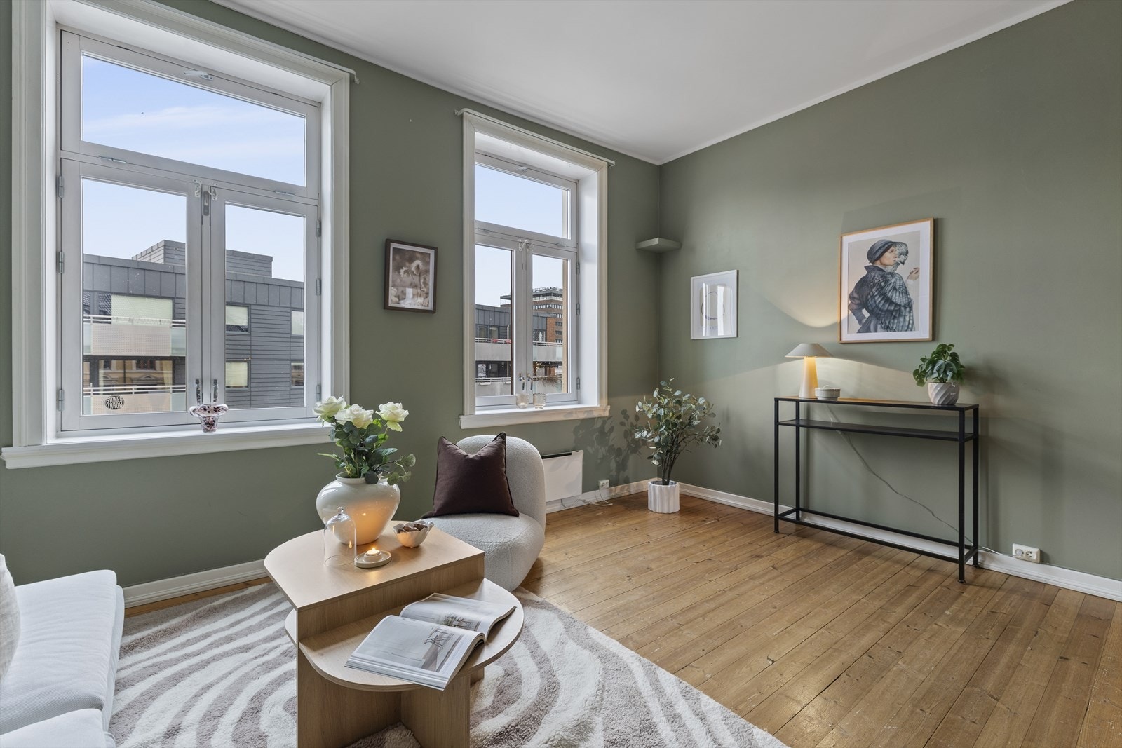 Varmtvann, tv og internett er inkludert i felleskostnadene Galleribilde