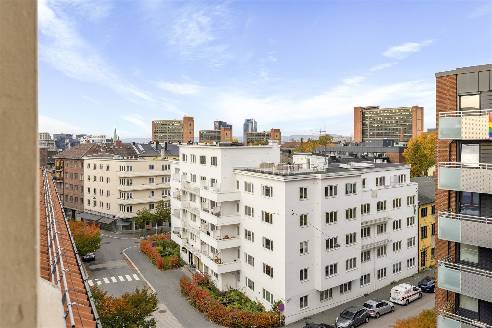 Utsikt fra stuen Galleribilde