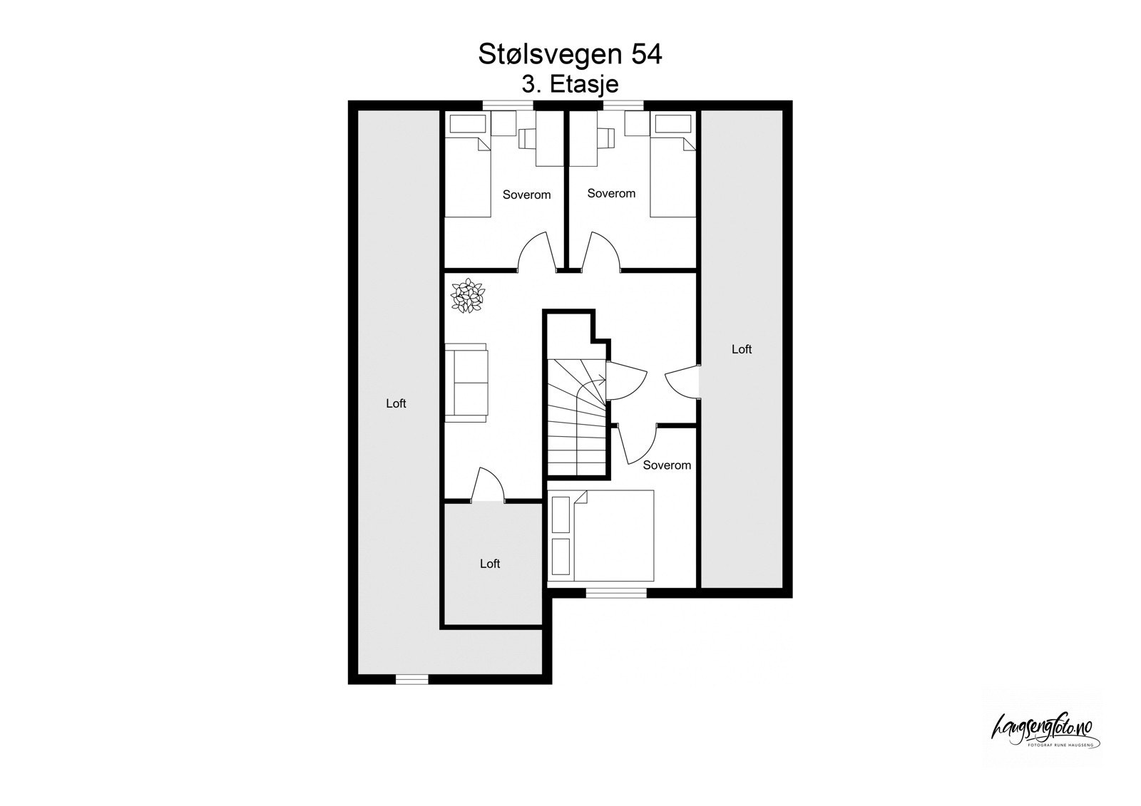 Stølsvegen 54 - 2D - 3. Etasje Galleribilde