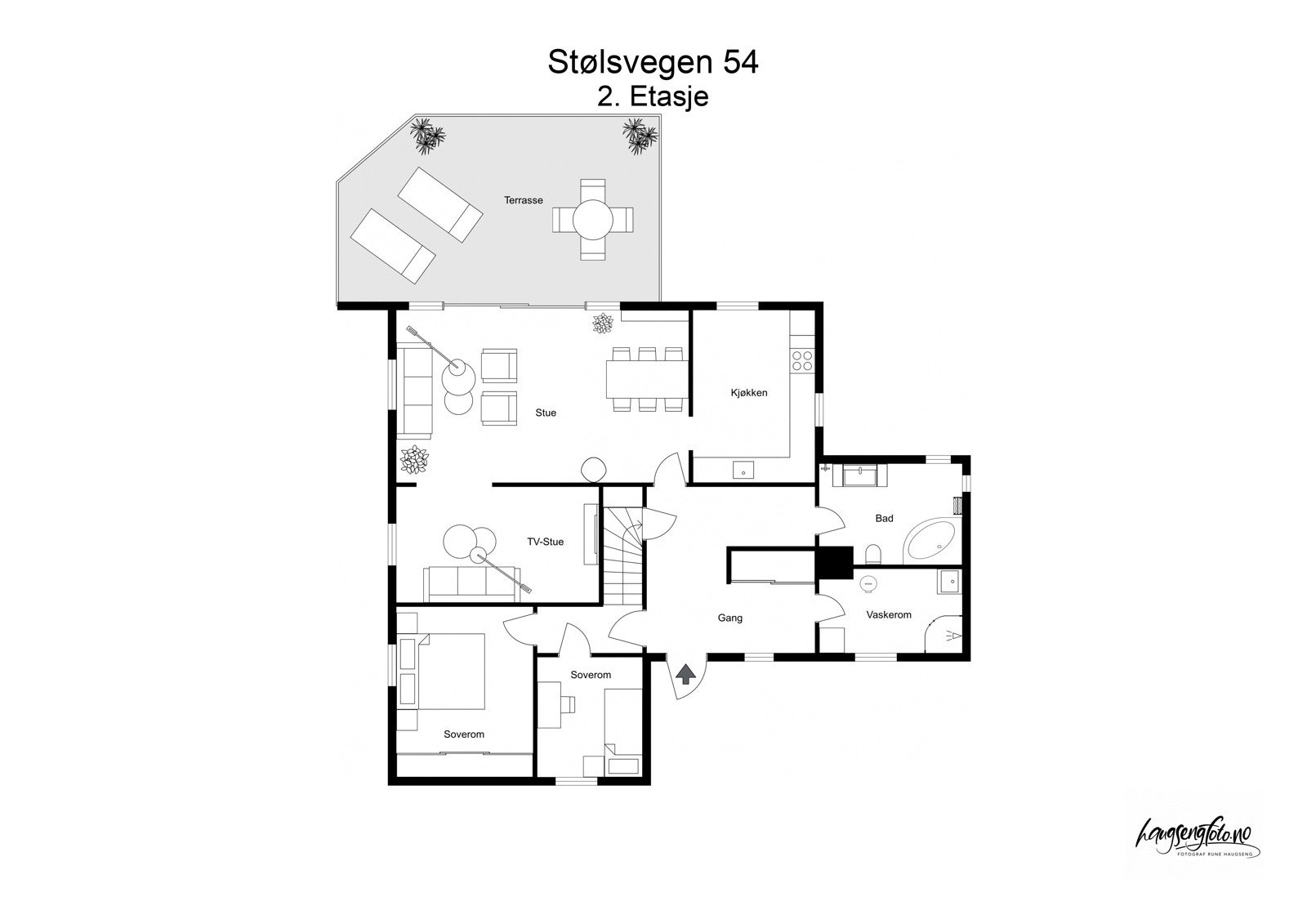 Stølsvegen 54 - 2D - 2. Etasje Galleribilde