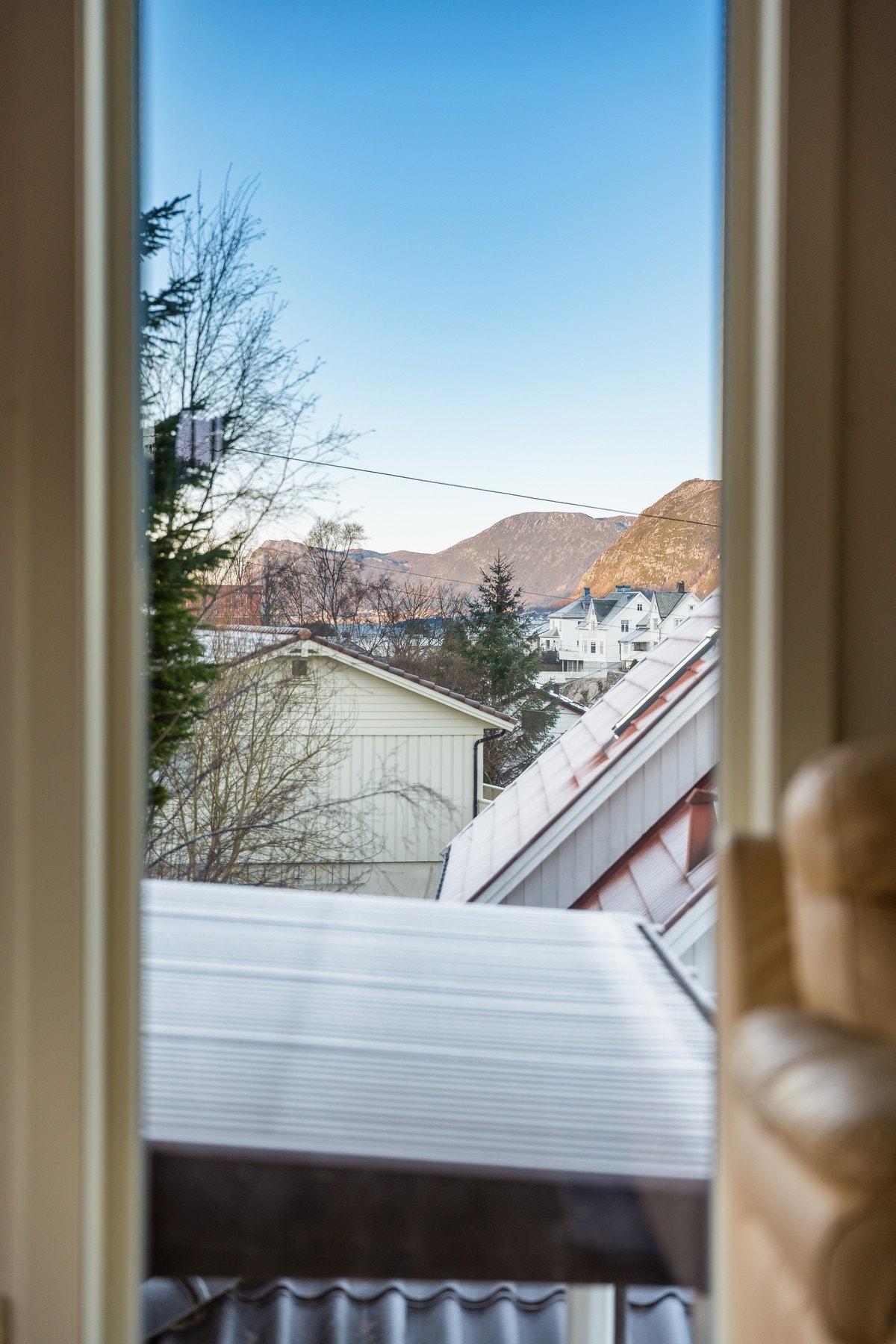 Utsikt fra stuen. Galleribilde