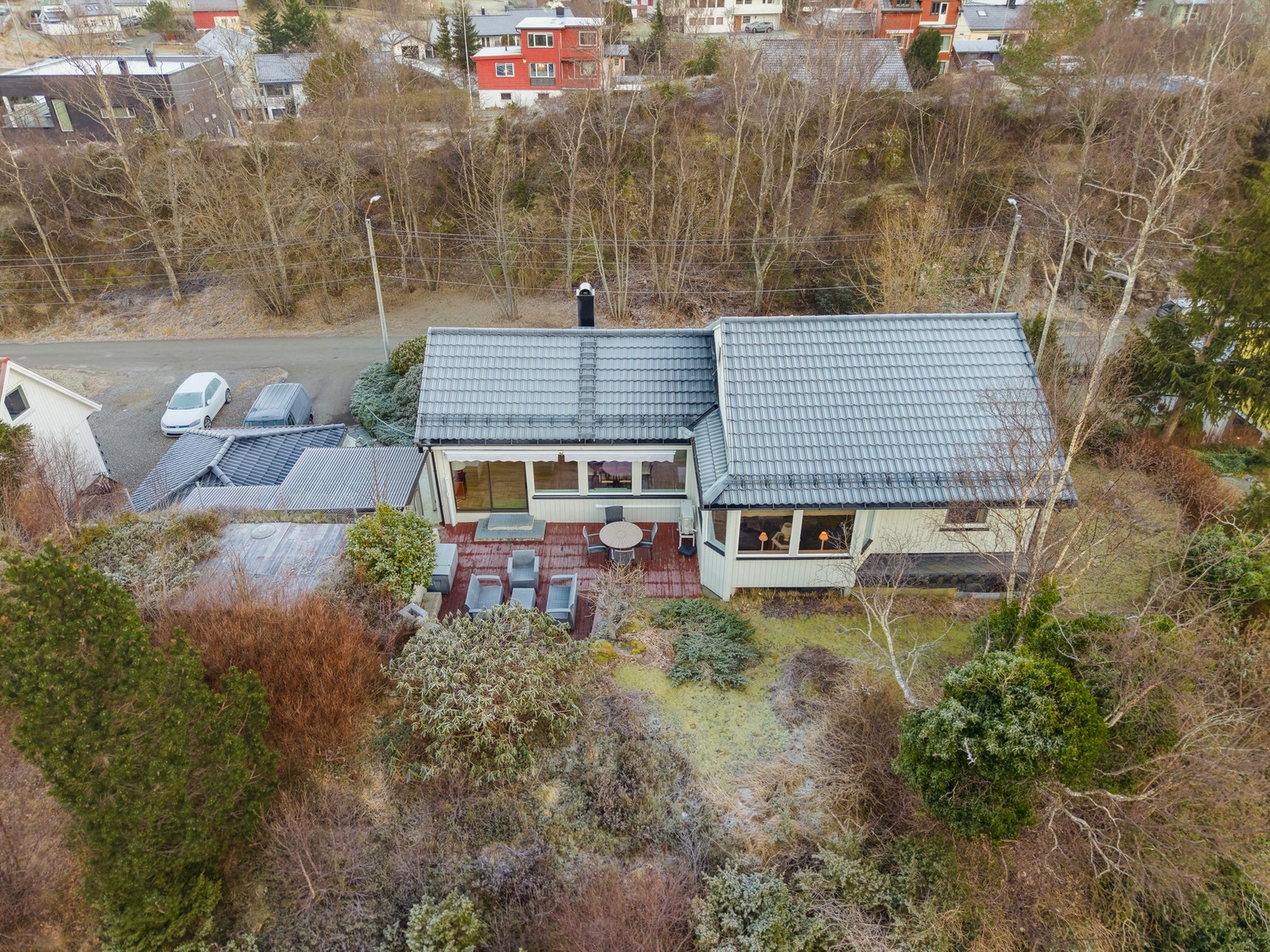 Baksiden av huset. Galleribilde