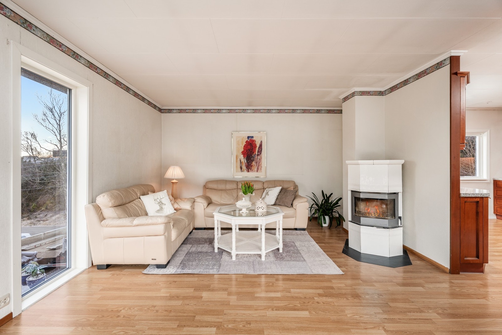 Perfekt for en komfortabel sofagruppe Galleribilde