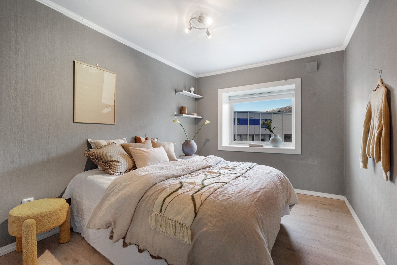 Hovedsoverommet måler hele 12,6 kvm. Galleribilde