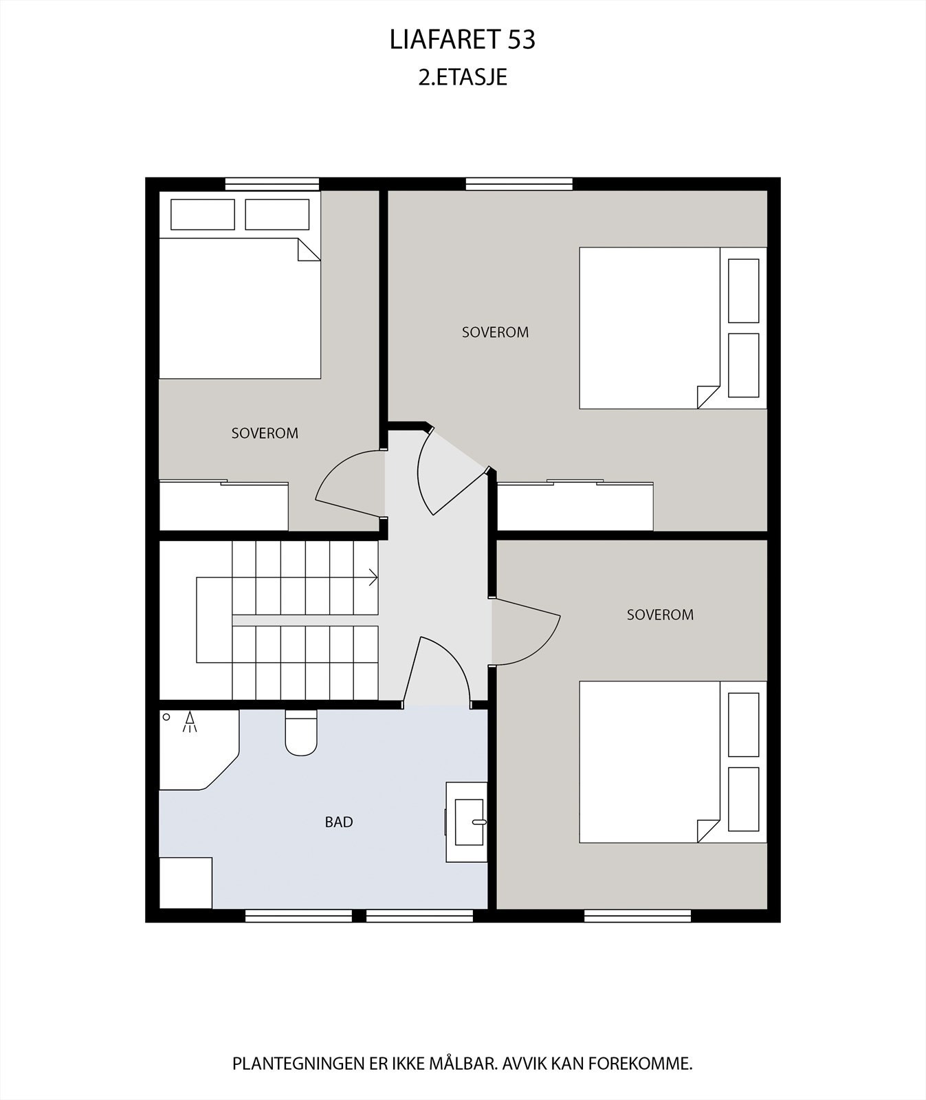 Plantegning 2. etasje. Galleribilde