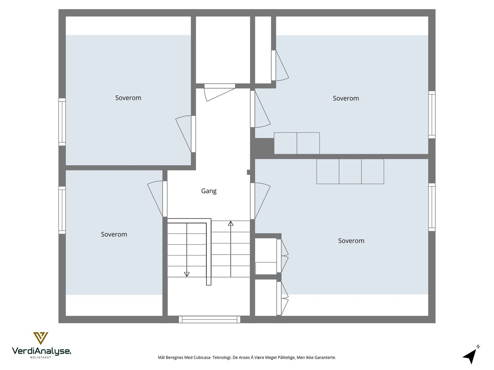 Planskisse Loft Galleribilde