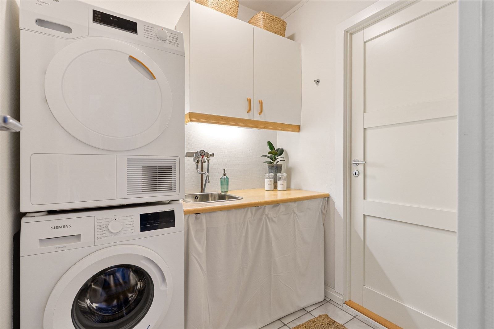 Vaskerom på 3,6 m². Galleribilde