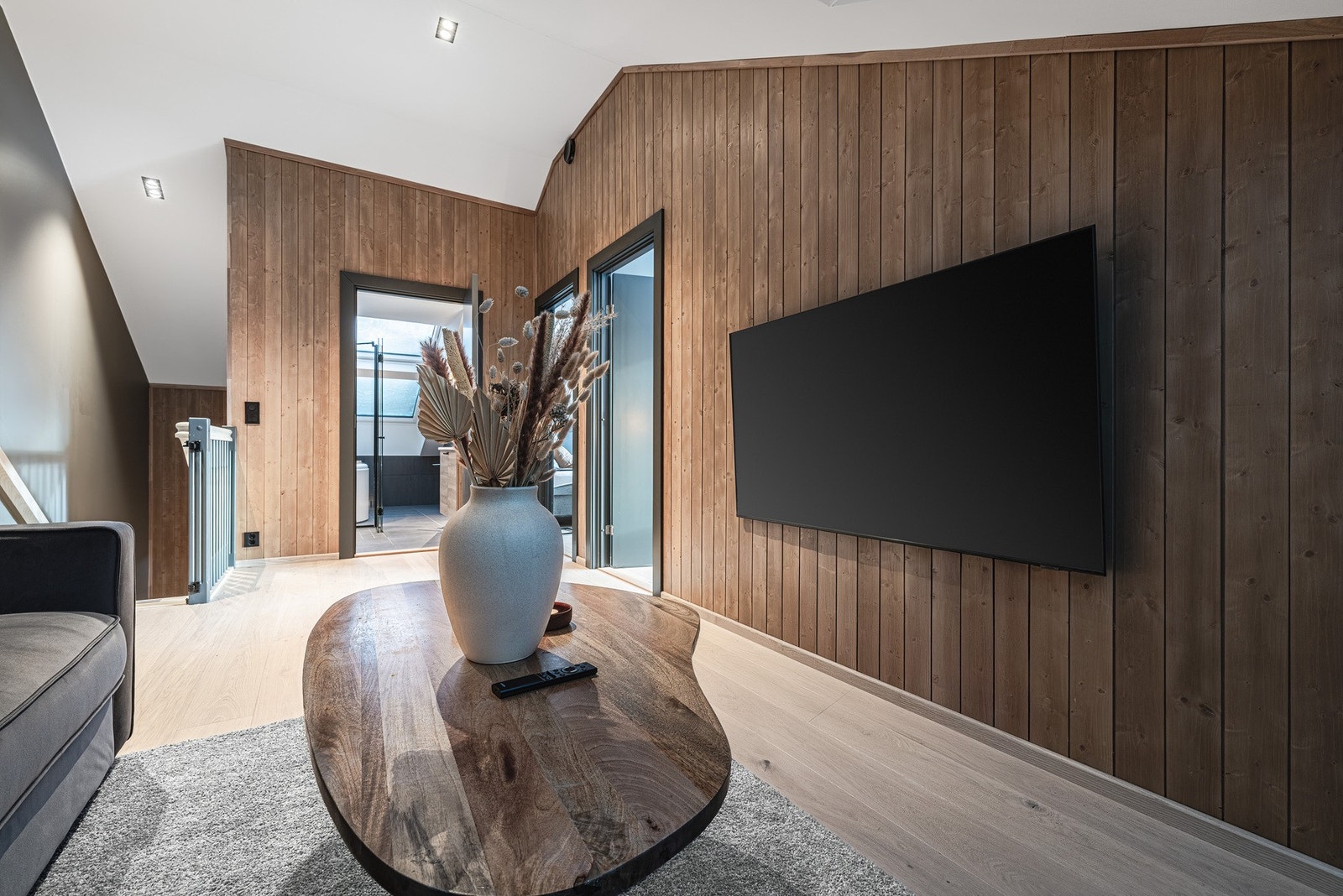 2. etasjeplan. Stor tv-stue. Galleribilde