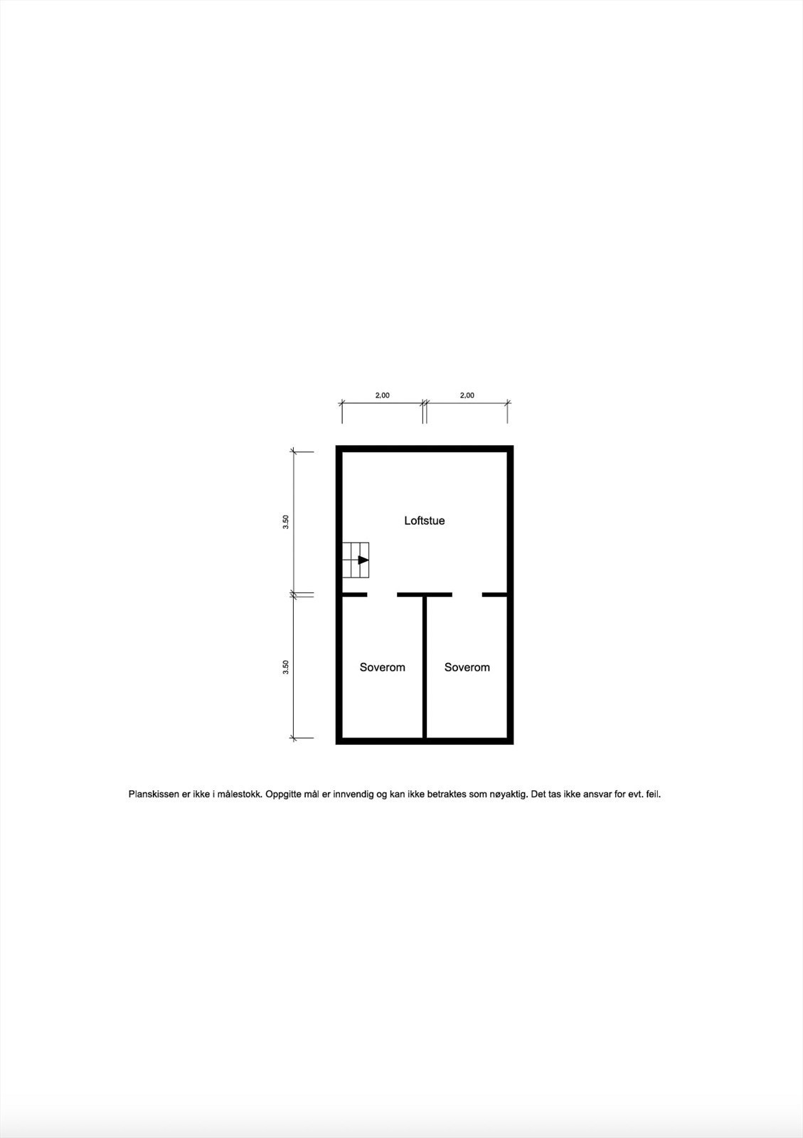 Plantegning 2. etg Galleribilde