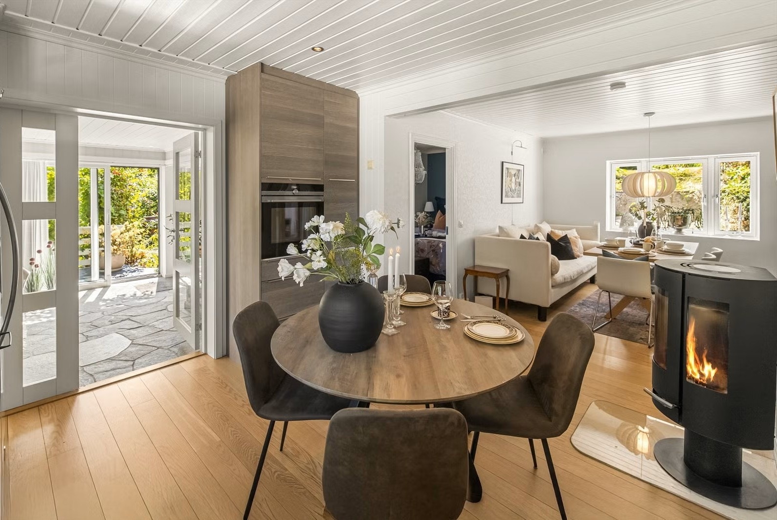 Boligen har gjennomgående god standard og en fin planløsning Galleribilde