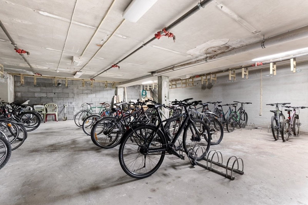 Sykkelparkering Galleribilde