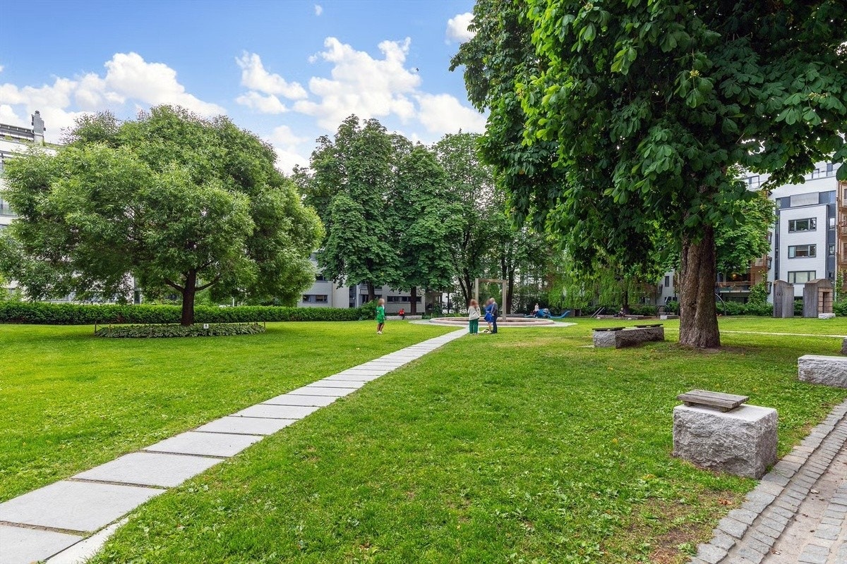 Park i nærområdet Galleribilde