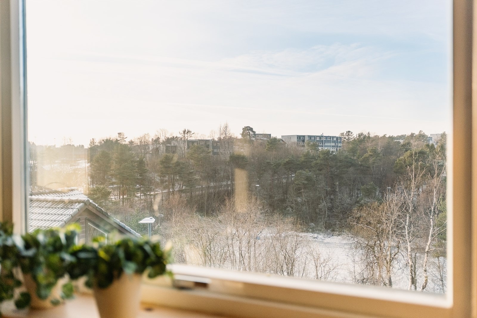 Utsikt fra loftsetasjen. Galleribilde