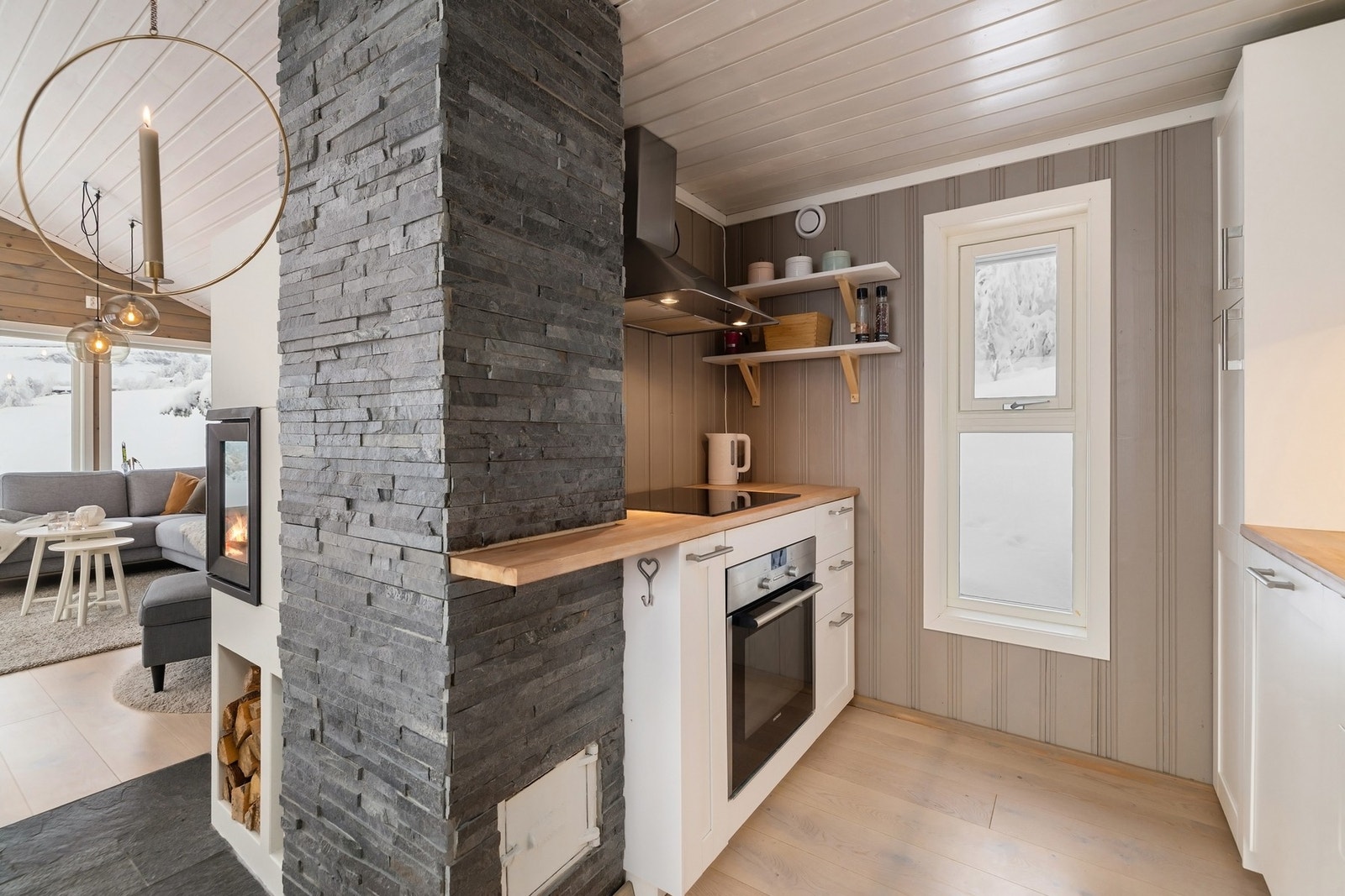 Velholdt kjøkken. Galleribilde