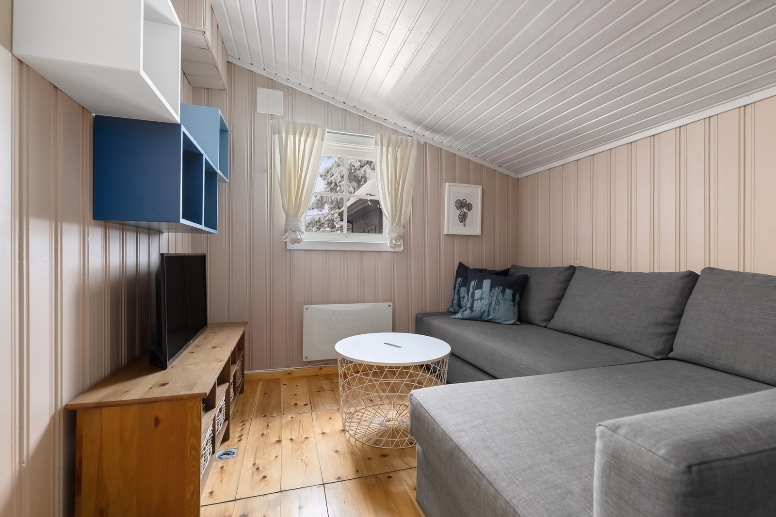 Koselig TV-krok for rolige kvelder. Galleribilde