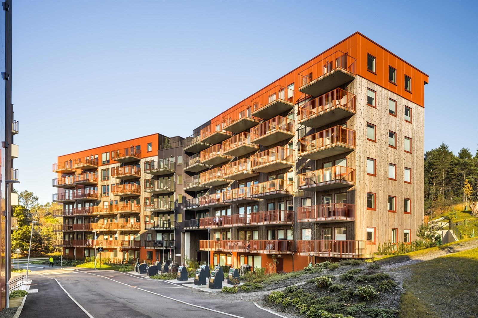 Leiligheten ligger i byggets 4.etasje Galleribilde