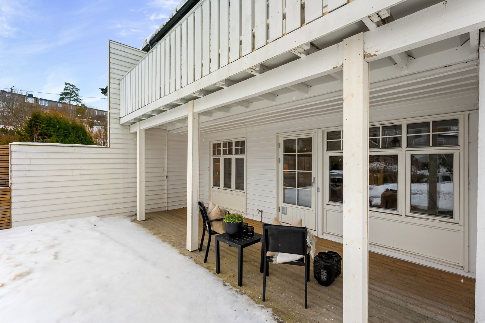 Terrassen ble oppgradert i 2026. Galleribilde