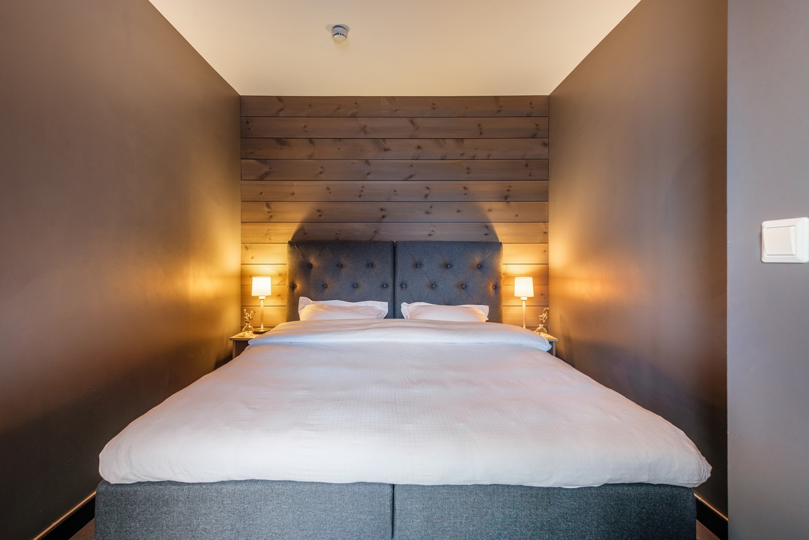 Den behagelige atmosfæren følger gjennom leiligheten Galleribilde