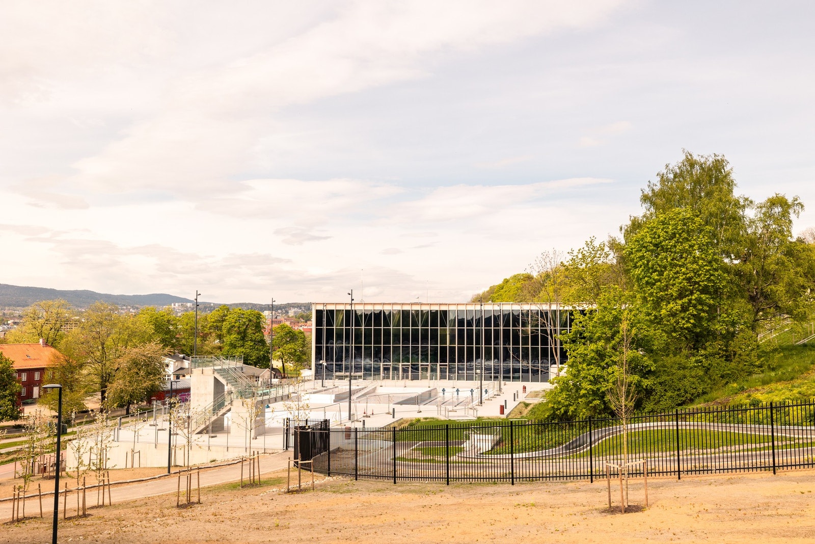 Nye Tøyenbadet ligger i nærheten. Galleribilde