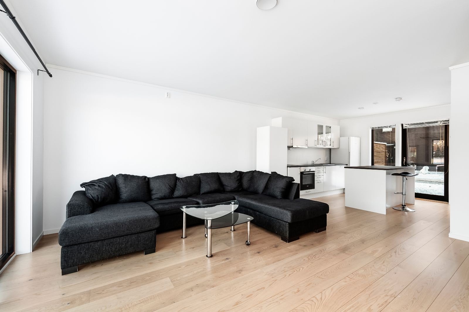 Stue i lys palett Galleribilde