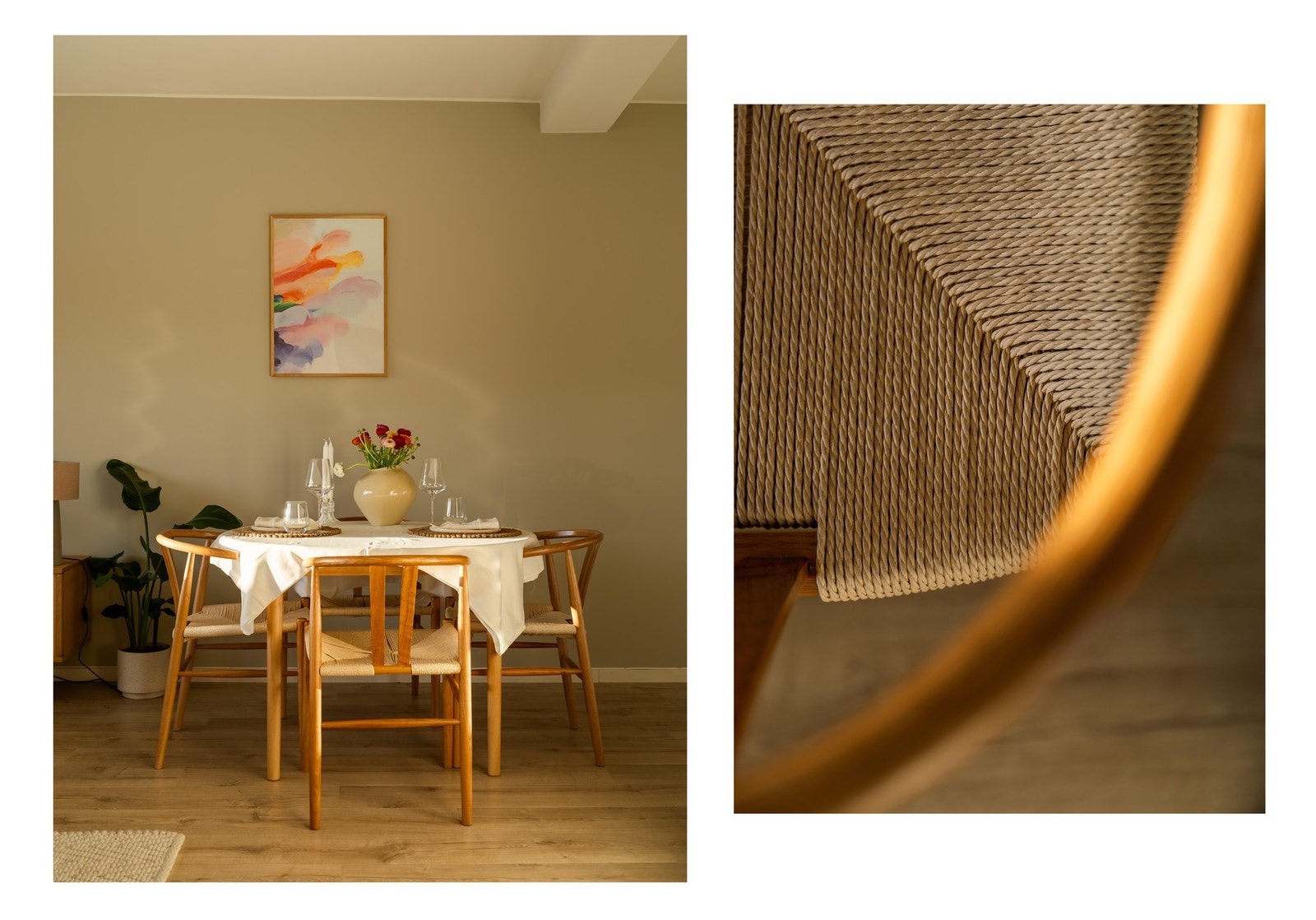 For deg som er skikkelig glad i å invitere masse folk hjem, så er det god plass til å trekke ut bordet. Galleribilde