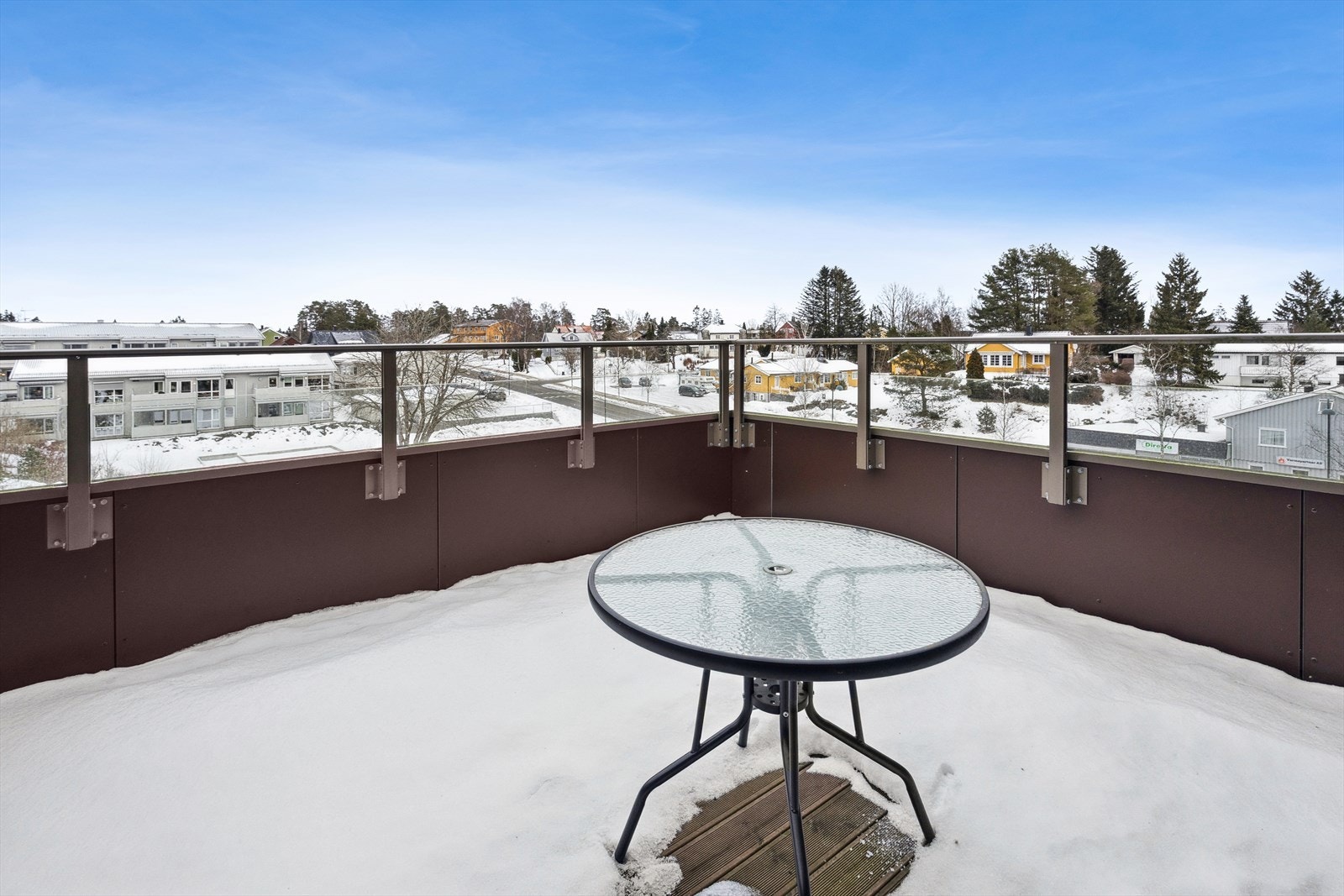 I tillegg er det også en felles terrasse i 4.etg. hvor man kan nyte morgenkaffen. Galleribilde